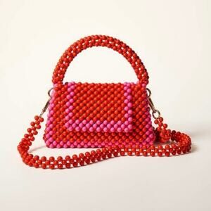Colorblock beaded Kate Spade x Target beaded handbag